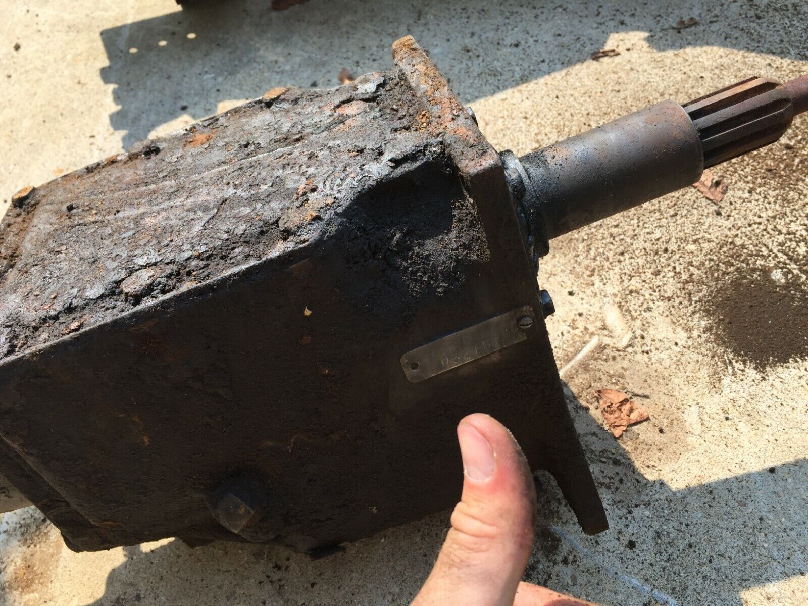 Ford 3 speed three toploader type transmission manual standard HEF G F100 63 64 - Fresh Stock Dated January 2026