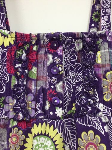 Girl Toddler Purple Floral Sundress Size Medium (7/8) By The Children's Place - Fresh Stock Dated December 2025