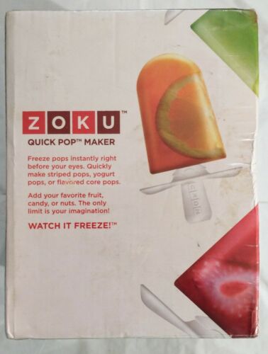 Zoku Quick Pop Maker makes up To 9 Pops NEW Sealed - Fresh Stock Dated February 2026