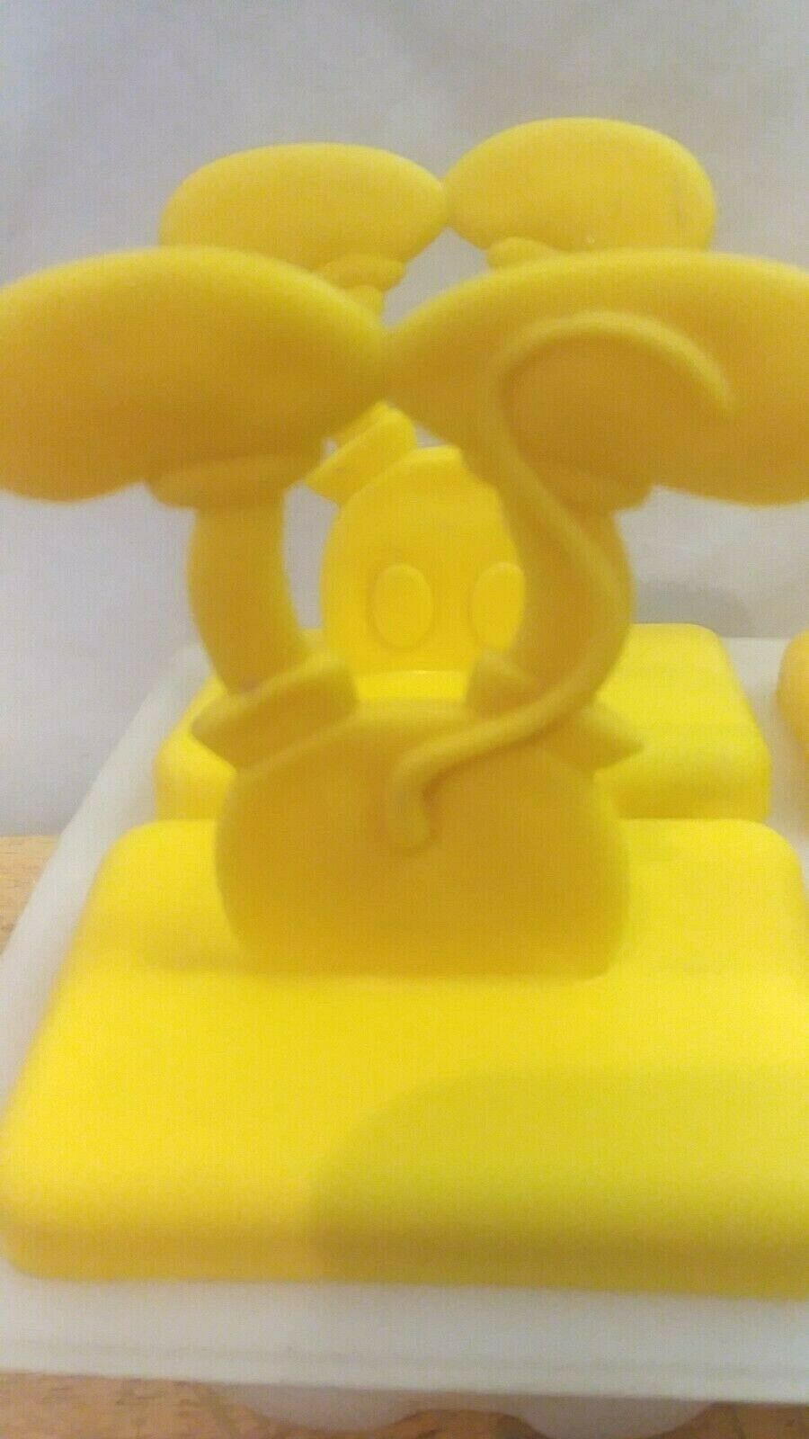 Vintage Mickey Mouse Popsicle Mold Set Complete C4 - Fresh Stock Dated February 2026