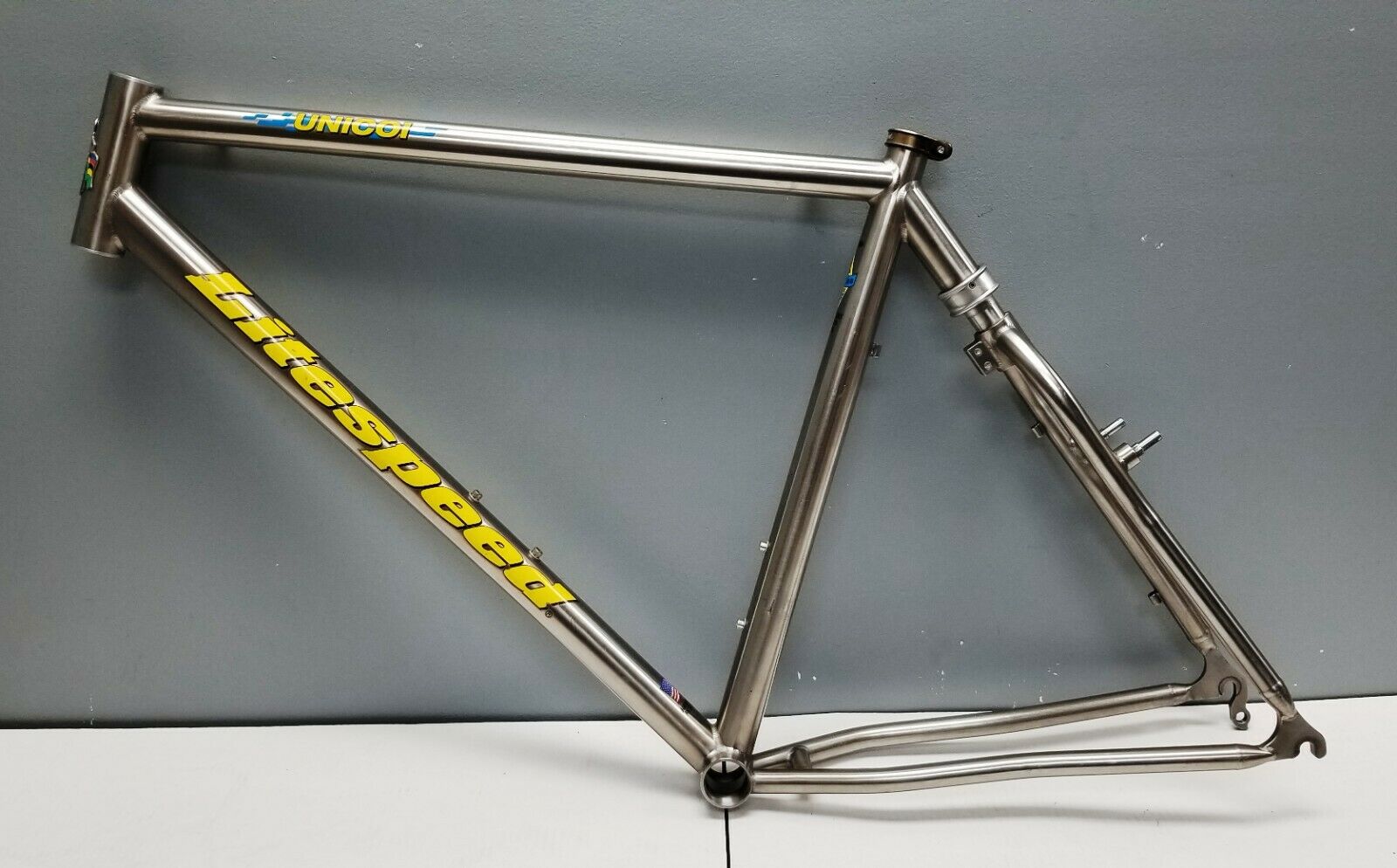 Litespeed Unicoi Soft Tail Titanium Ti Mountain Bike Gravel frame 26” Large - Fresh Stock Dated December 2025