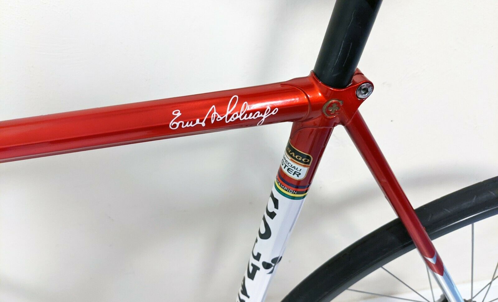 Rare Colnago Master Pista Saronni 53cm X 50cm Campagnolo Record Pista Track Bike - Fresh Stock Dated December 2025