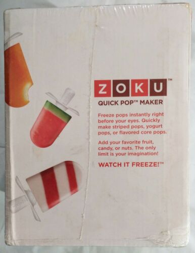 Zoku Quick Pop Maker makes up To 9 Pops NEW Sealed - Fresh Stock Dated February 2026
