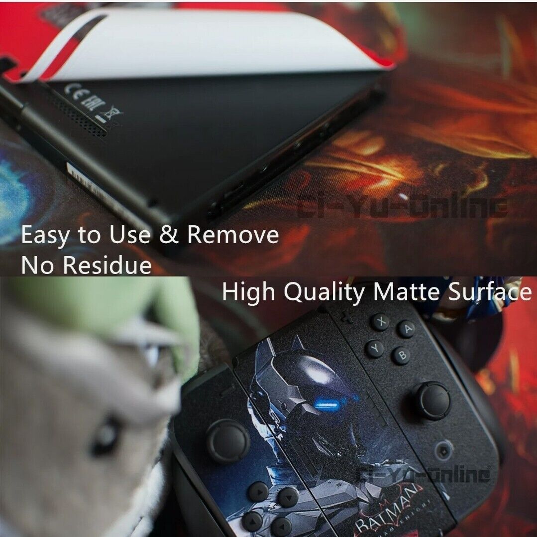 Nintendo Switch Decal Skin - Pokemon For JoyCons And Console USA SELLER - Fresh Stock Dated February 2026