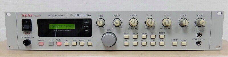 Akai EWI3030m Sound ntroller Synthesizer Good Condition Silver Working - Fresh Stock Dated December 2025