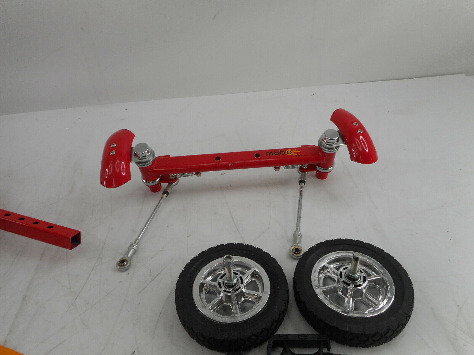 Mobo Cruiser Mini Luxury Three Wheeled Cruiser, Red, 12-Inch - Fresh Stock Dated January 2026