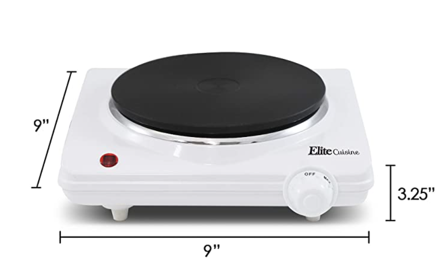 Estufas Electricas Estufa Electrica Portatil Hornilla Cocina 1000W - Fresh Stock Dated February 2026