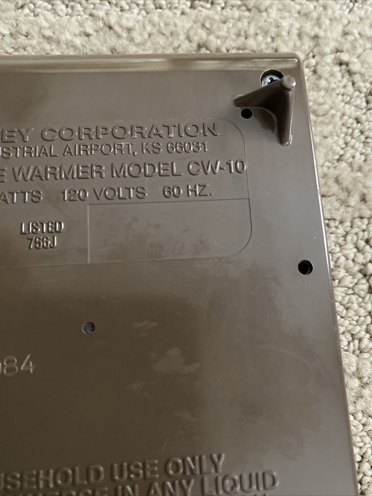 Dazey Coffee Soup Beverage Warmer Plug In CW-10 - Fresh Stock Dated February 2026