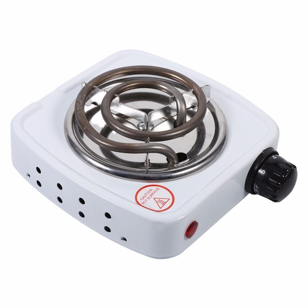 Iron Burner Electric Stove Hot Plate Home Kitchen Cooker Coffee Heater EU Plug - Fresh Stock Dated February 2026