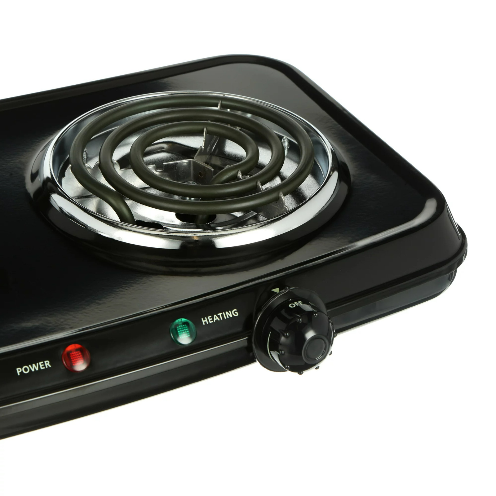 Electric Camping Double Burner Hot Plate Portable Heating Cooking Stove Dorm - Fresh Stock Dated February 2026