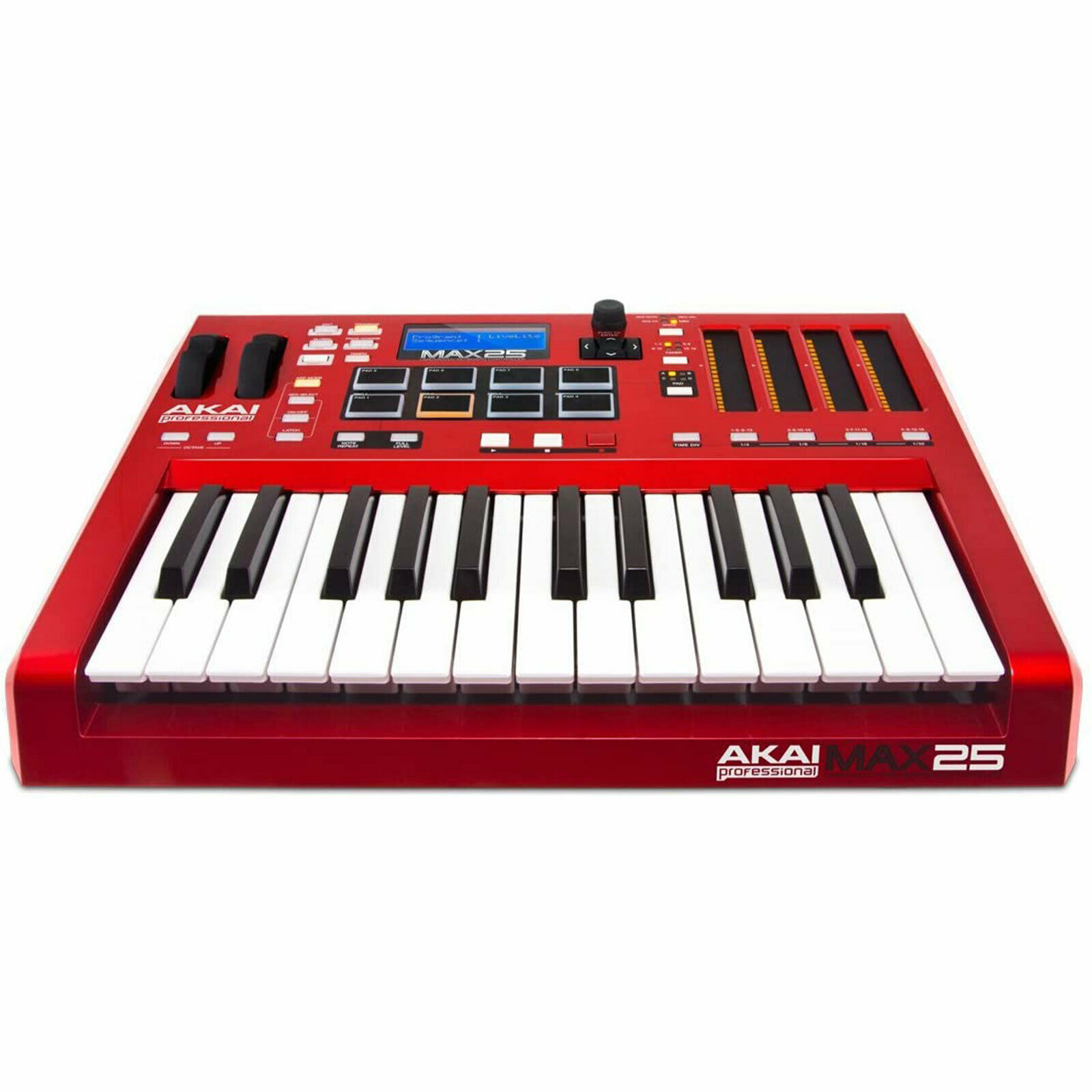 Akai Professional MAX25 25-Key USB MIDI Keyboard & Drum Pad Controller - Fresh Stock Dated December 2025