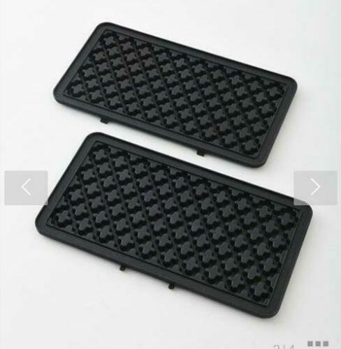 BRUNO Hot sandwich maker BOE044-WAFFLE Double waffle plate aluminum black - Fresh Stock Dated February 2026