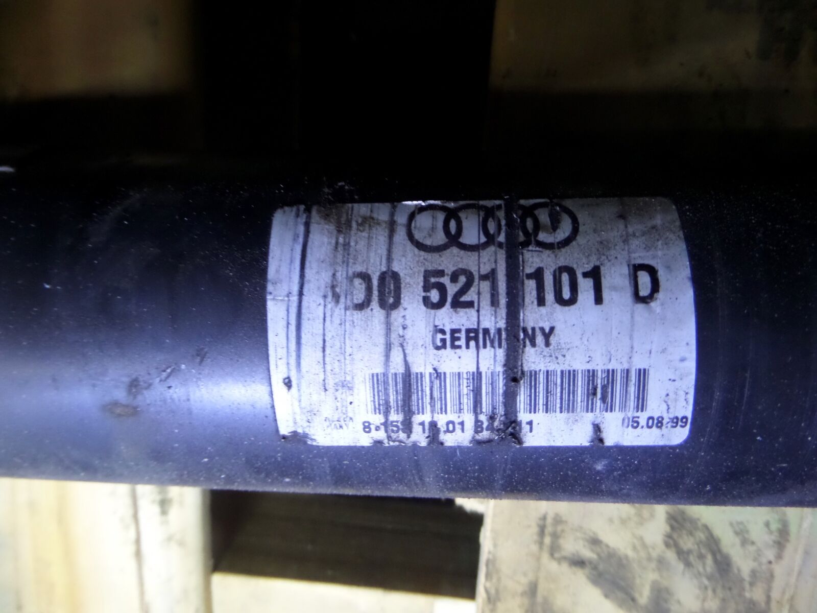 00-02 Audi B5 S4 6 Speed Manual Transmission Swap Conversion Quattro 2.7T - Fresh Stock Dated December 2025