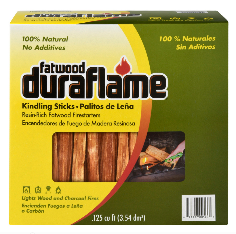 Duraflame Fatwood Fire Starters For Firewood or Charcoal - Fresh Stock Dated December 2025