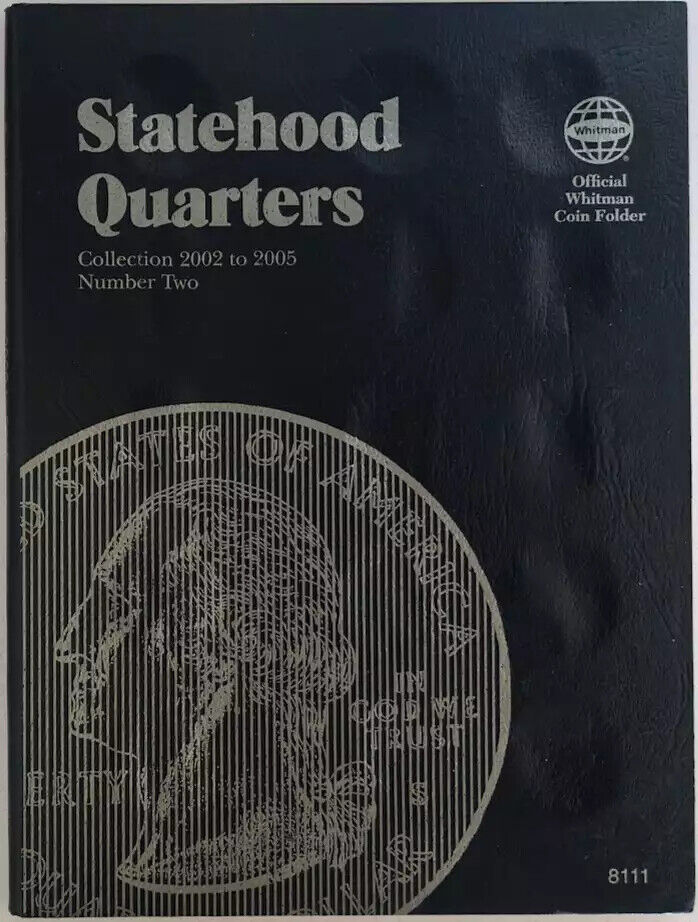 1999-2008 USED STATEHOOD QUARTERS FOLDERS - LOTS OF 7, 2 & 1 - Fresh Stock Dated December 2025