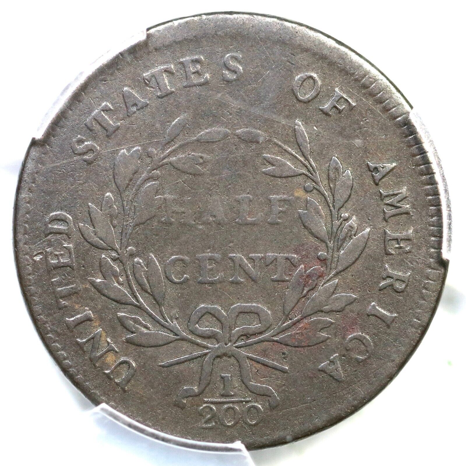 1797 C-1 R-2 PCGS F 15 1 Above 1 Liberty Cap Half Cent Coin 1/2c - Fresh Stock Dated December 2025