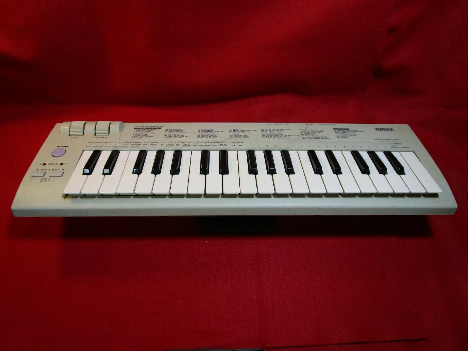 YAMAHA CBX-K1 37keys MINI MIDI KEYBOARD CONTROLLER Tested Expedited shipping - Fresh Stock Dated December 2025