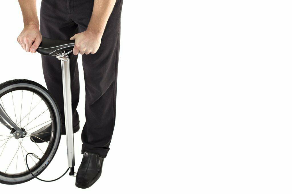 Biologic Postpump 2.0 Seatpost Bike Pump - Silver - Fresh Stock Dated December 2025