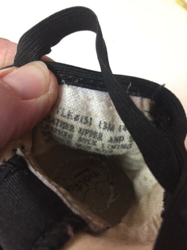 Revolution dancewear Toddler Ballet Shoes black leather girls 13 M - Fresh Stock Dated December 2025