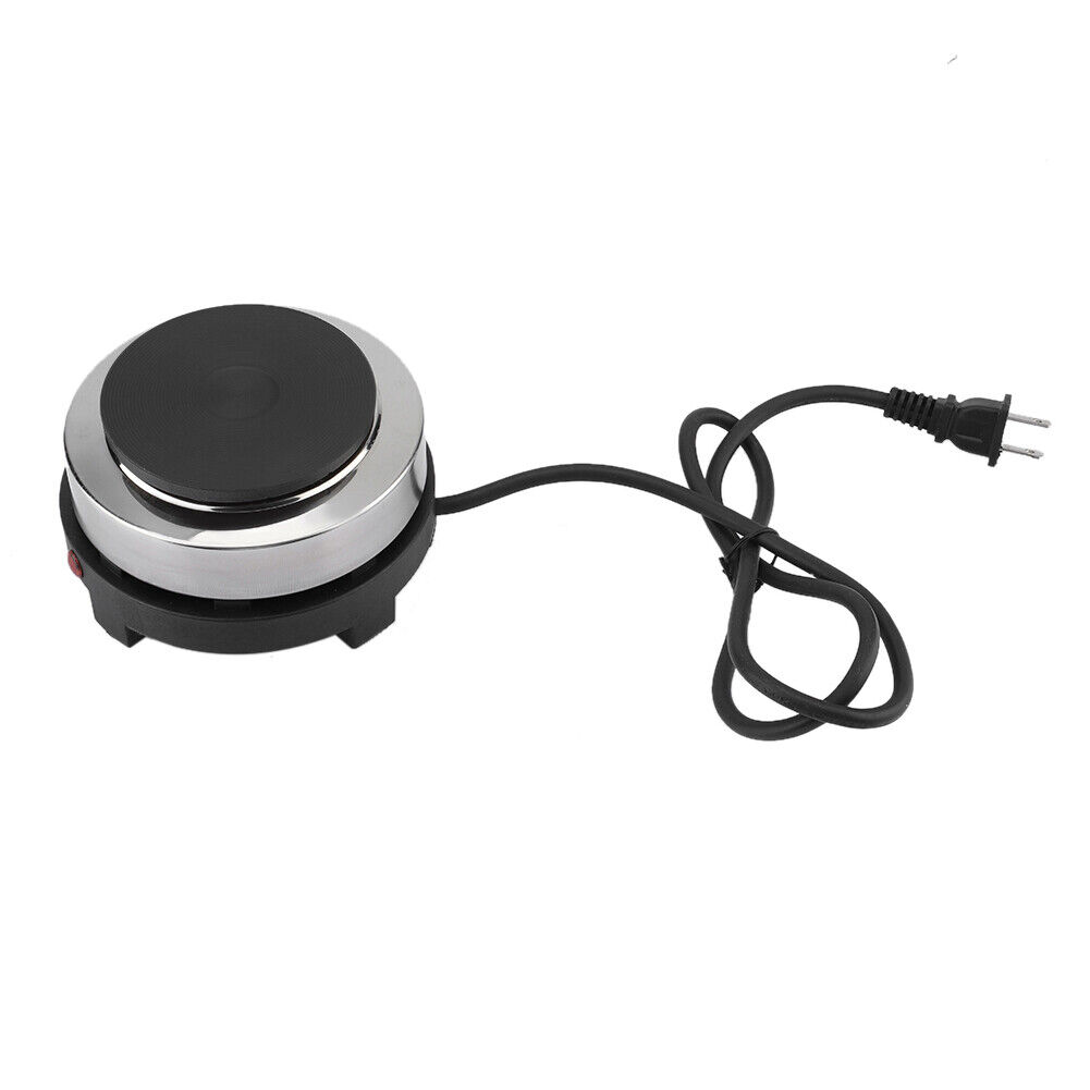 Portable 500W Electric Mini Stove Hot Plate Multifunction Home Heater 110V - Fresh Stock Dated February 2026