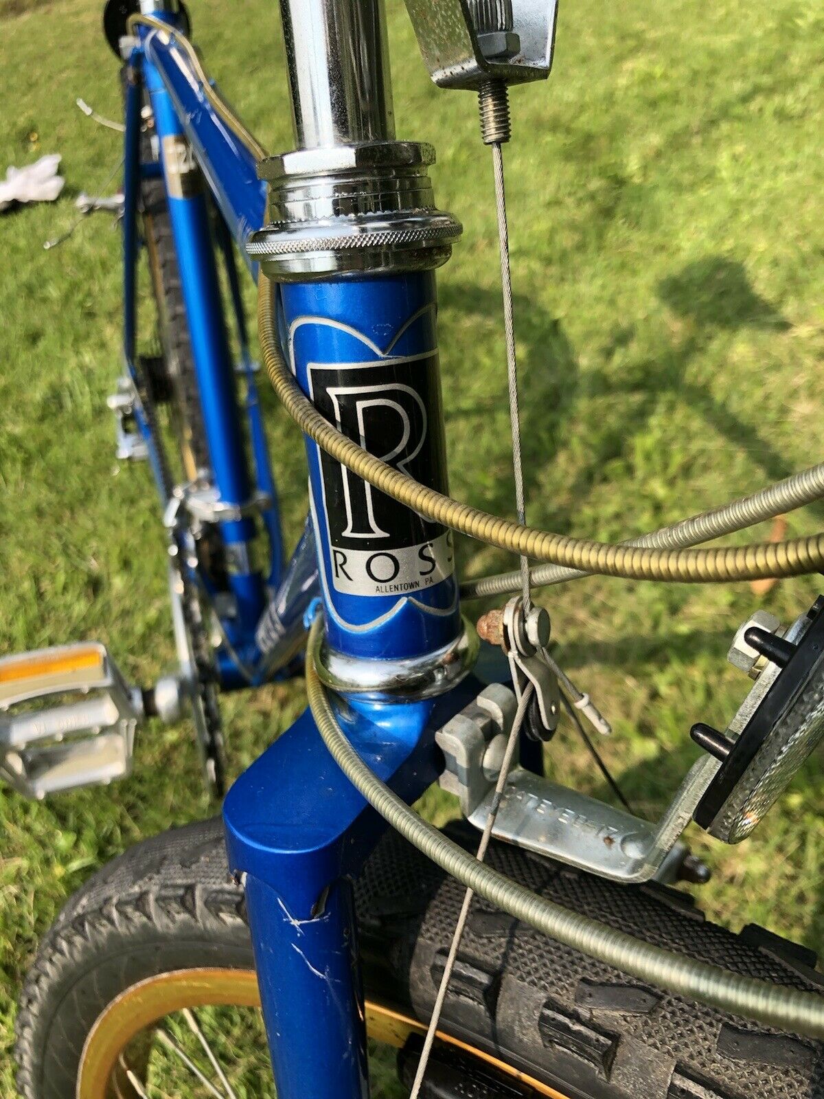 Vintage Ross Mountain Bike, Mt. St. Helens SR hubs, SR Cranks, Ukai Gold Rims - Fresh Stock Dated December 2025