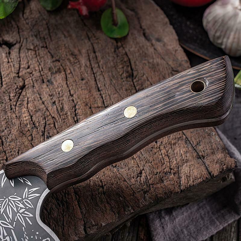 Butcher Knife Tiger Chef Kitchen Boning Meat Cleaver Stainless Steel Knife - Fresh Stock Dated January 2026