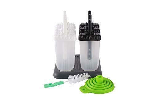 Boiling Nerd 6 Pack of Reusable Ice Pop Molds with Tray for Popsicle Molds Ho... - Fresh Stock Dated February 2026