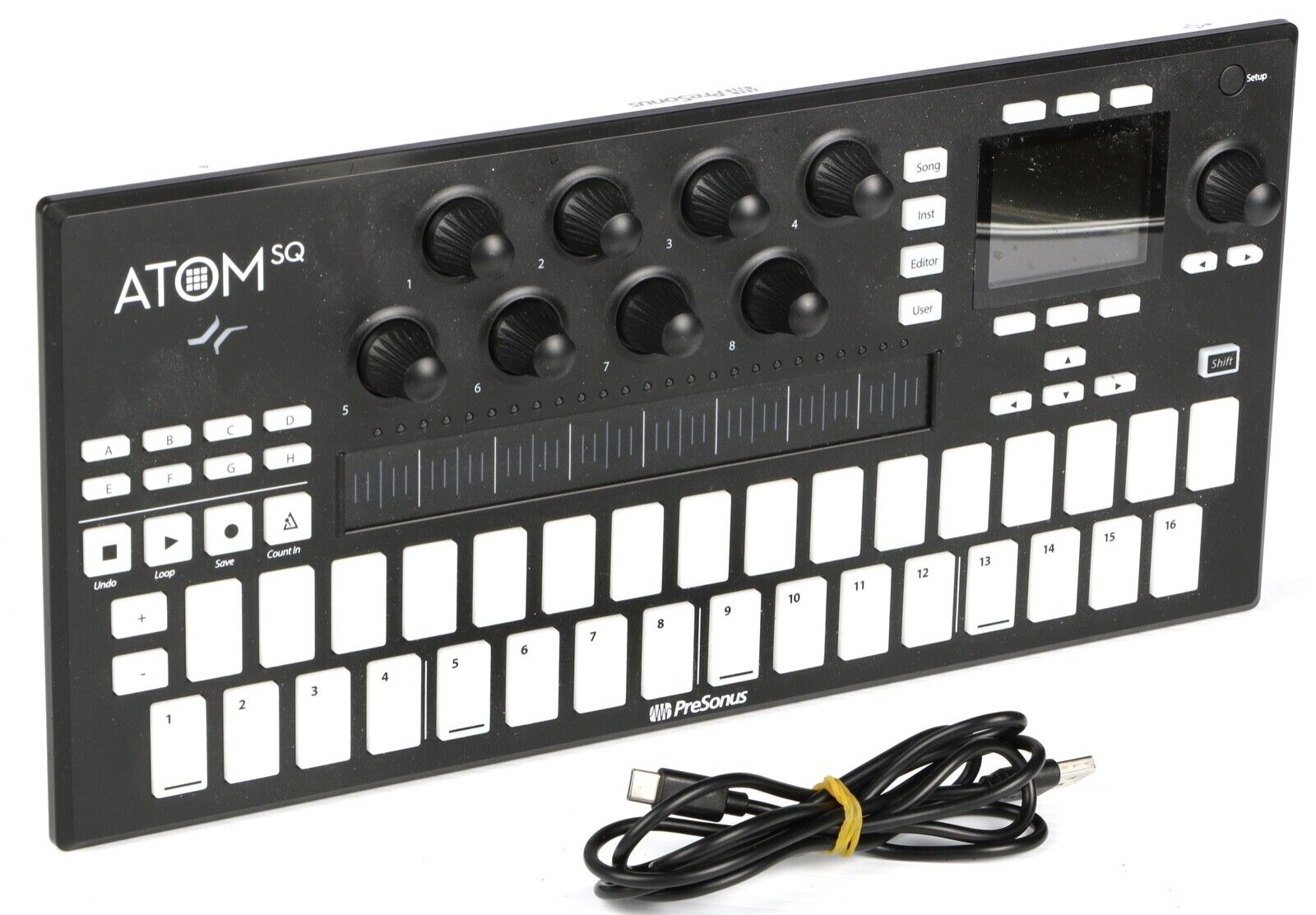 PreSonus ATOM SQ Hybrid MIDI Keyboard/Pad Performance and Production Controller - Fresh Stock Dated December 2025