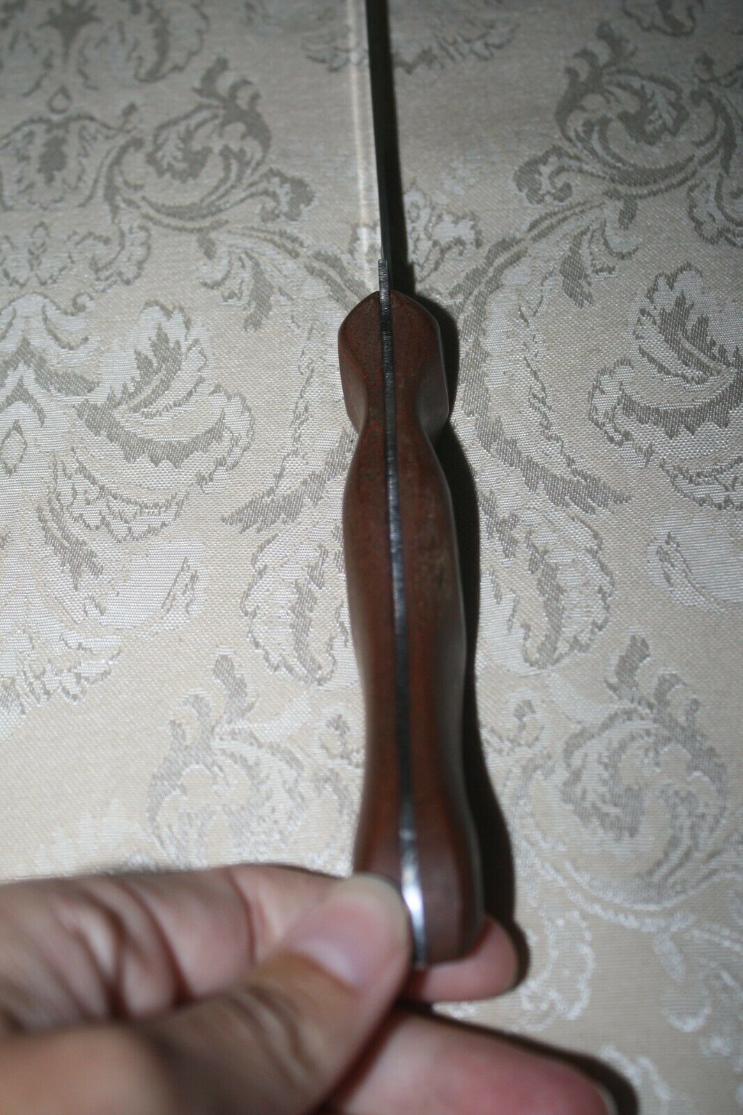 Vintage CUTCO Bread Slicing KNIFE No 24 Brown Handle 9.5
