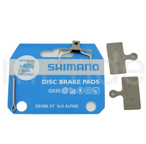 1 Pair Shimano Disc Brake Resin Pad (K03S) W/ Spring BR-R9170,R8070,RS805, RS505 - Fresh Stock Dated December 2025