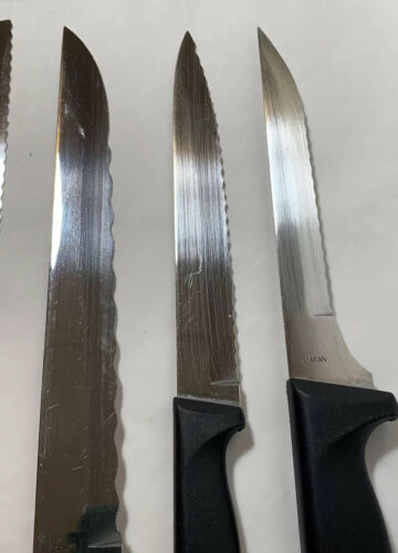 J.A. Henckels Ever Edge Stainless Japan 7 Piece Knife Set Bread & More FREE SHIP - Fresh Stock Dated January 2026
