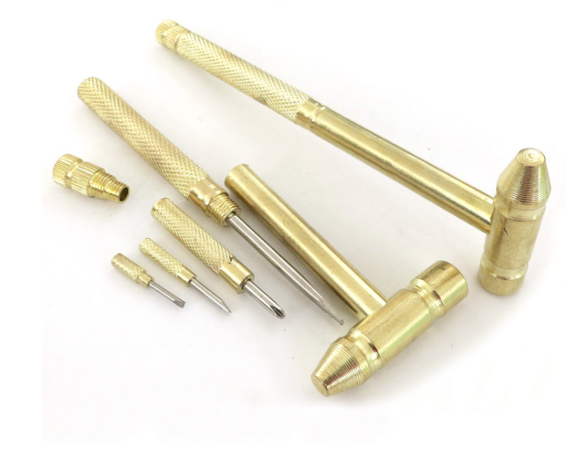 F27246 DIY Multifunction Hammer with 5PCS Screwdriver Blades Anti-Slip Handle - Fresh Stock Dated December 2025