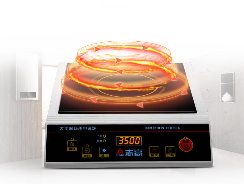 220V 3500W Portable Induction Cooktop, Commercial Range Countertop Burner New - Fresh Stock Dated February 2026
