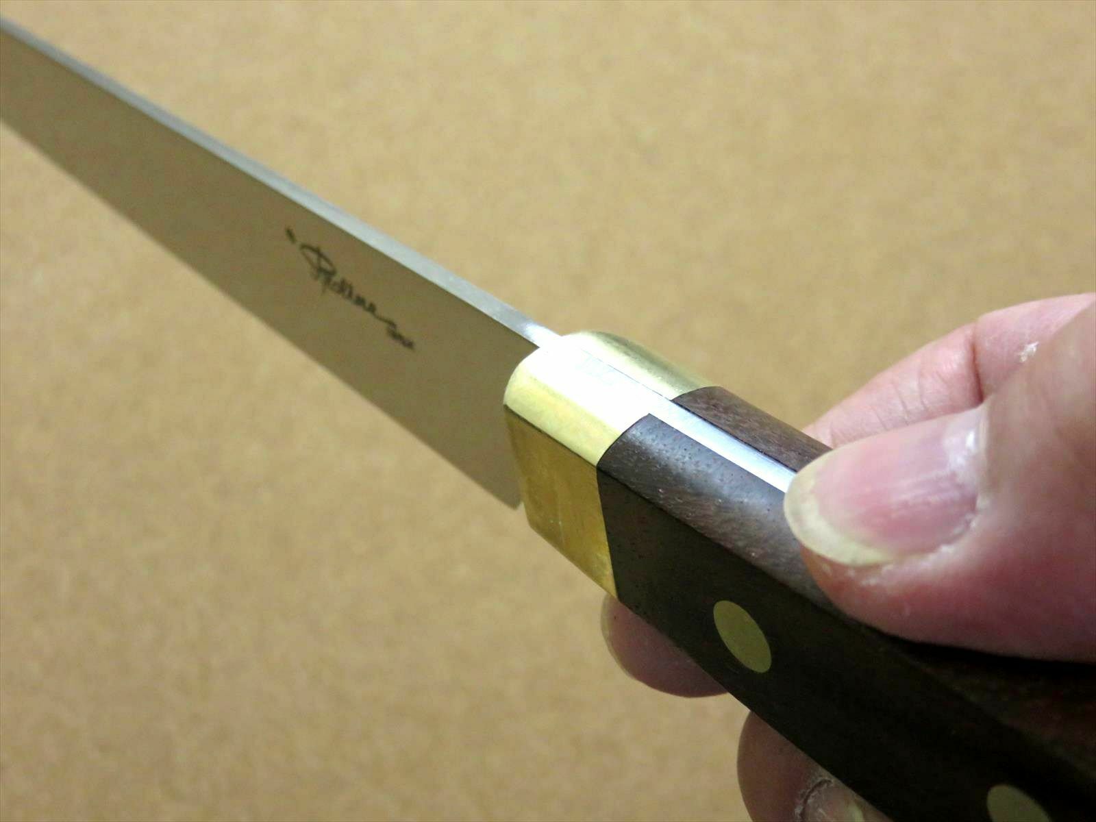 Japanese Kitchen Slicing Knife 230mm 9 inch Cutting meat fish ham SEKI JAPAN - Fresh Stock Dated February 2026