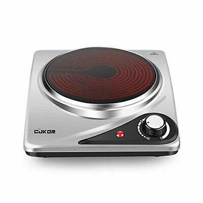 Electric Single Hot Plate,Portable Stove,1200W Infrared Single Burner for - Fresh Stock Dated January 2026