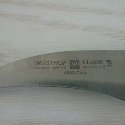 Wusthof Birds Beak Peeling Knife 4062/7cm - Fresh Stock Dated January 2026