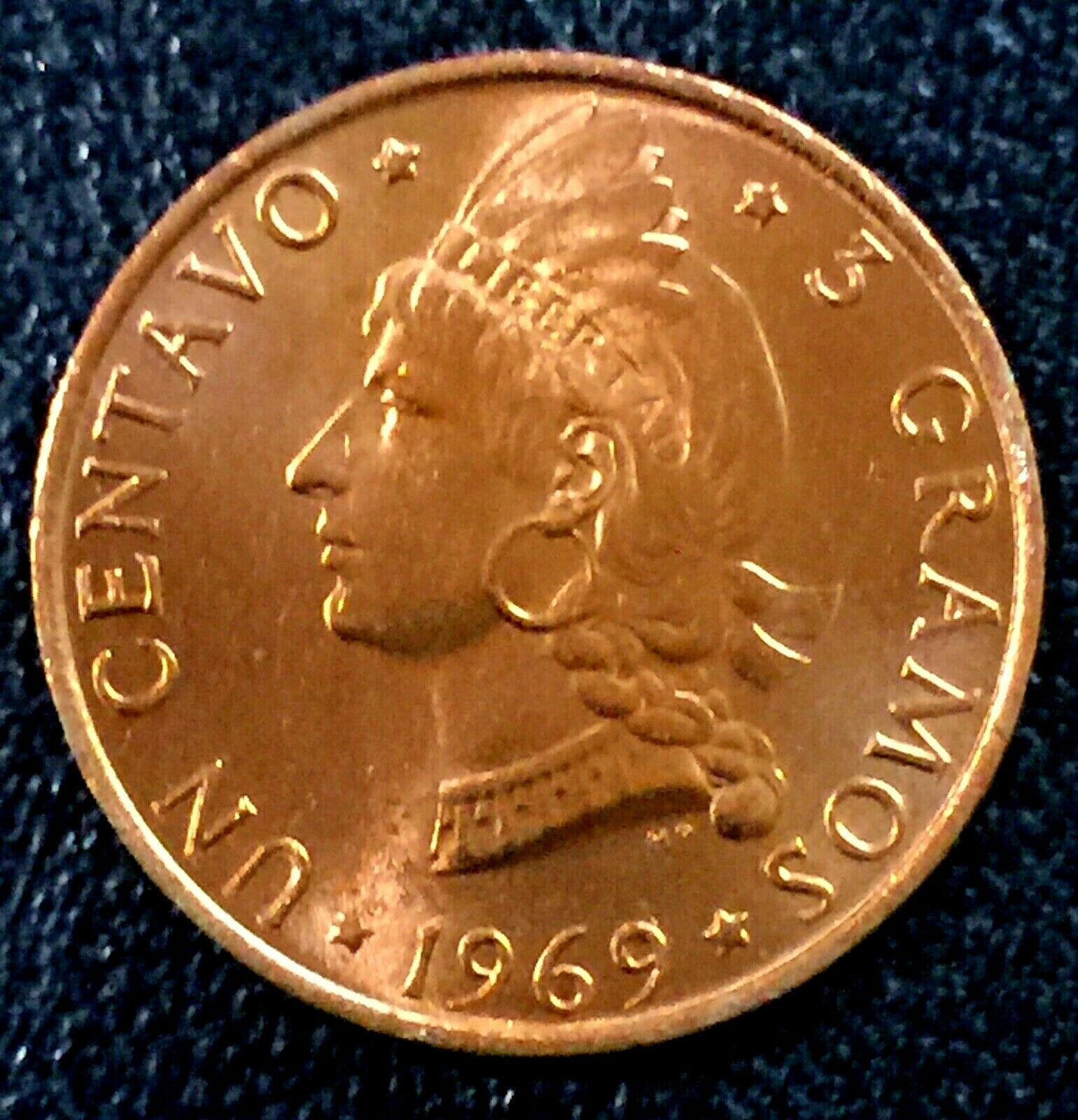 Dominican Republic 1969 1 Centavo  Brilliant Uncirculated - Fresh Stock Dated December 2025