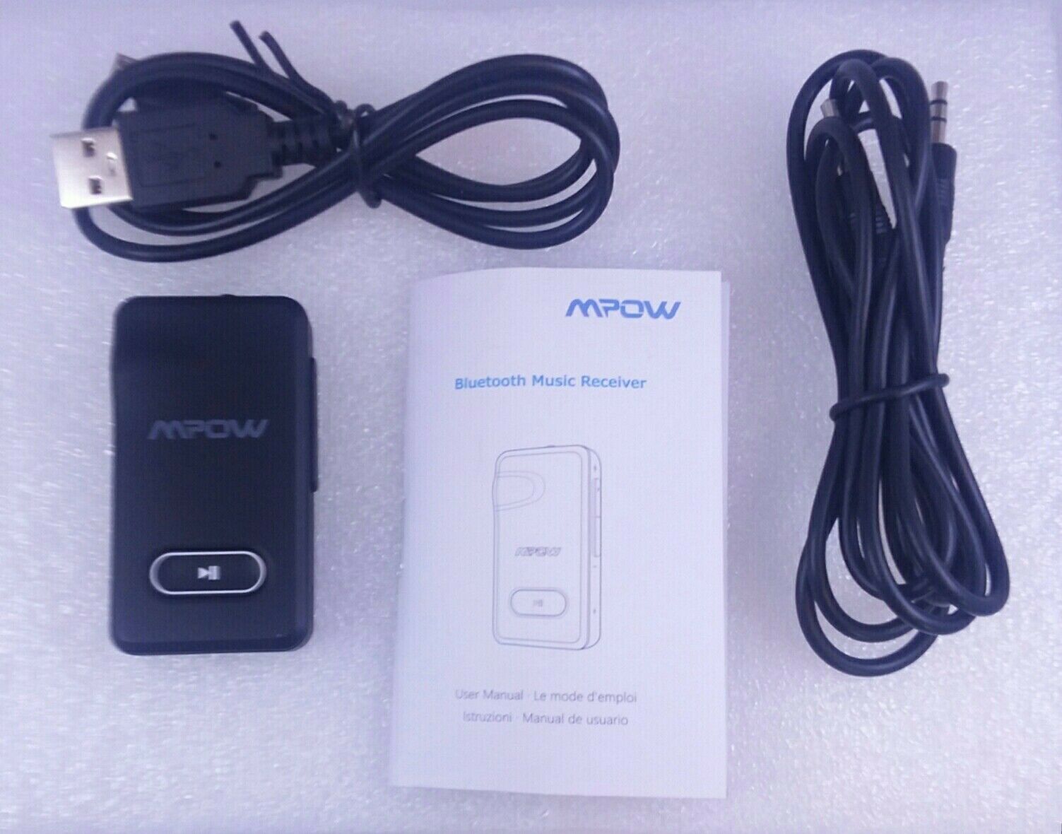 Streambot Mini Bluetooth Receiver - Free Shipping Mpow PAMPBH129BB-USAA1 - Fresh Stock Dated January 2026