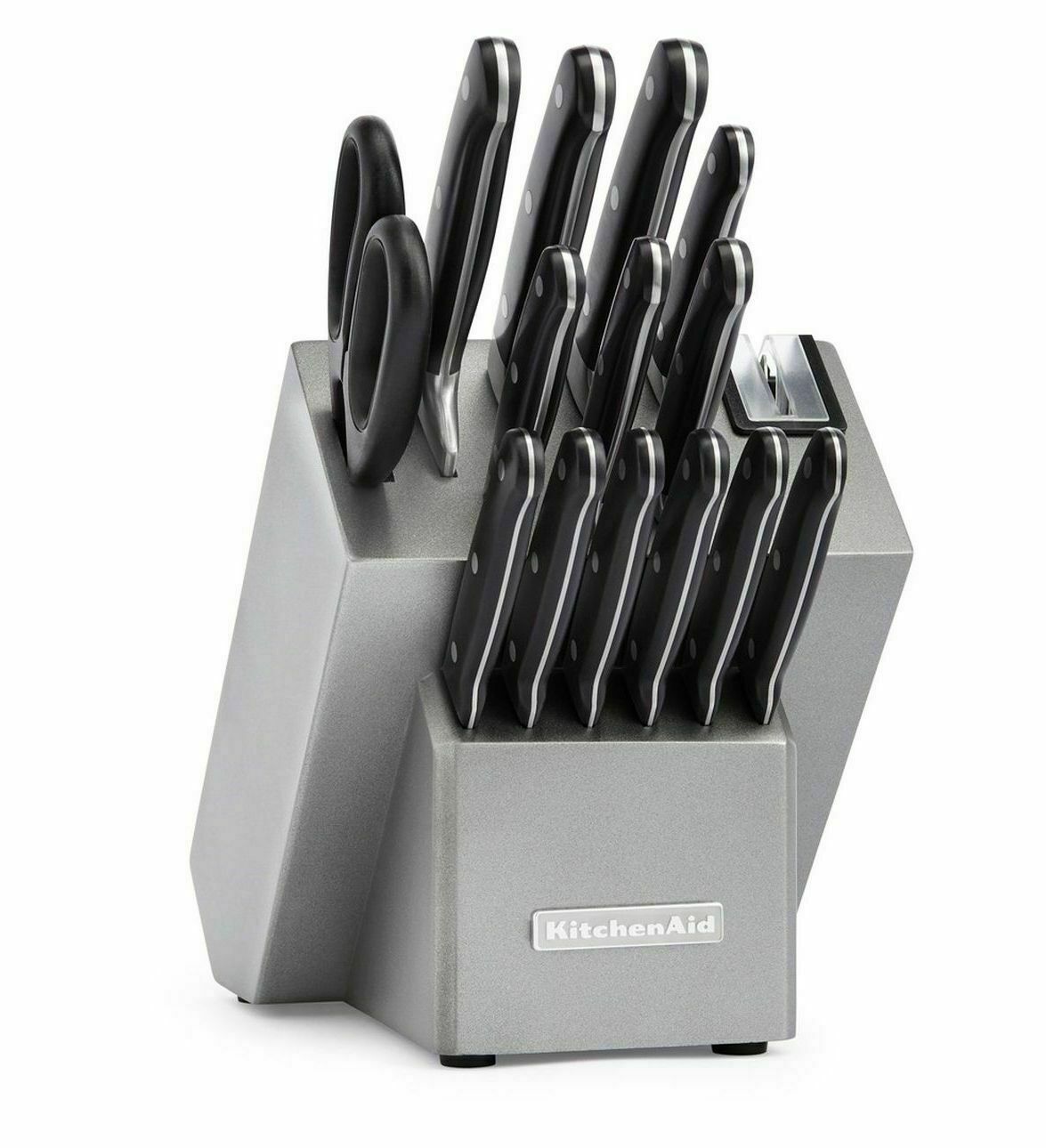 KitchenAid® Classic Forged 16-Piece Triple Rivet Cutlery Set, KKFTR16SL - Fresh Stock Dated January 2026