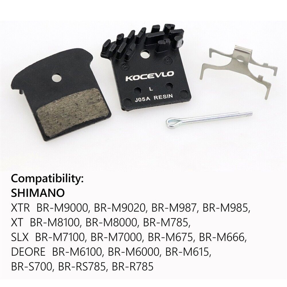 Bicycle Resin Cooling Pad Brake Pad Oil Disc Brake Pad For XT/SLX/XTR Bike New - Fresh Stock Dated December 2025