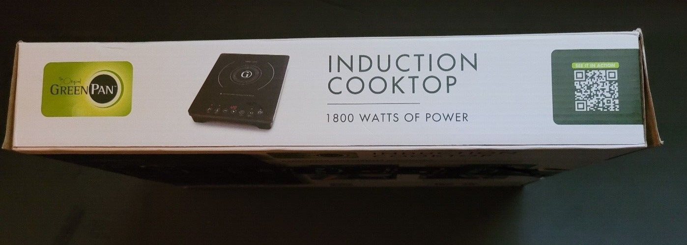 Newest. GreenPan Portable Induction Cooktop, CC006005-001 - Fresh Stock Dated February 2026