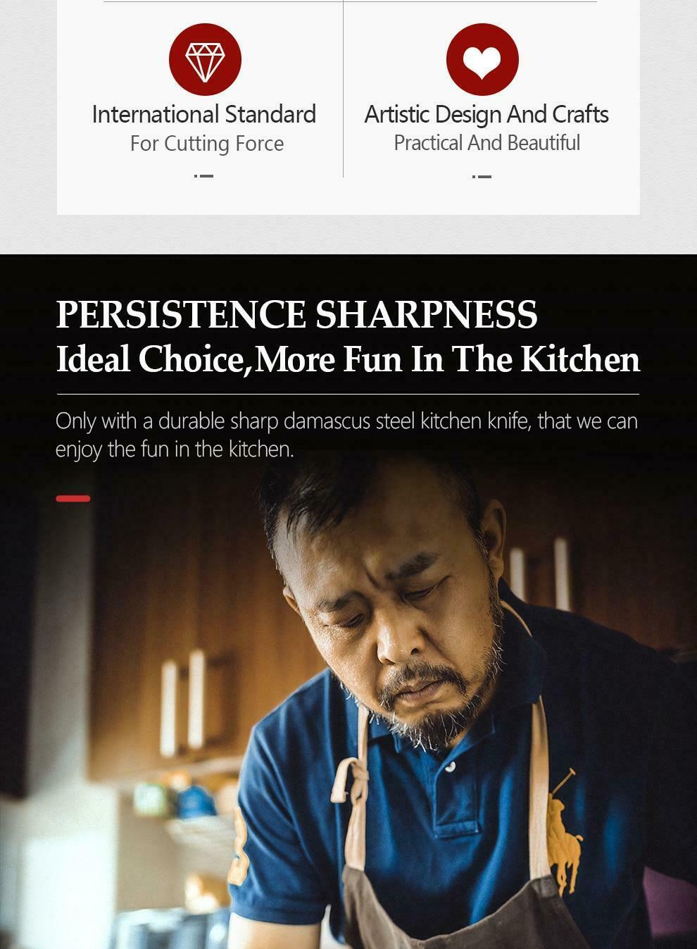 3.5 Inch Paring Kitchen Knife Handmade Damascus Steel Rosewood Handle 67 Layers - Fresh Stock Dated February 2026