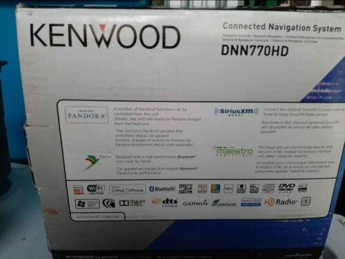 Kenwood eXcelon DNN770HD Car Stereo New - Fresh Stock Dated December 2025