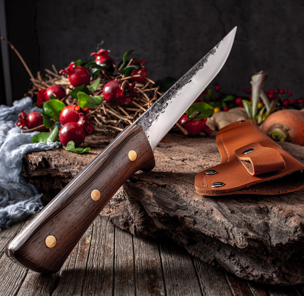 High Quality Kitchen Chef Knife Knives Hand Forged Steel Wood Handle Handmade Se - Fresh Stock Dated February 2026