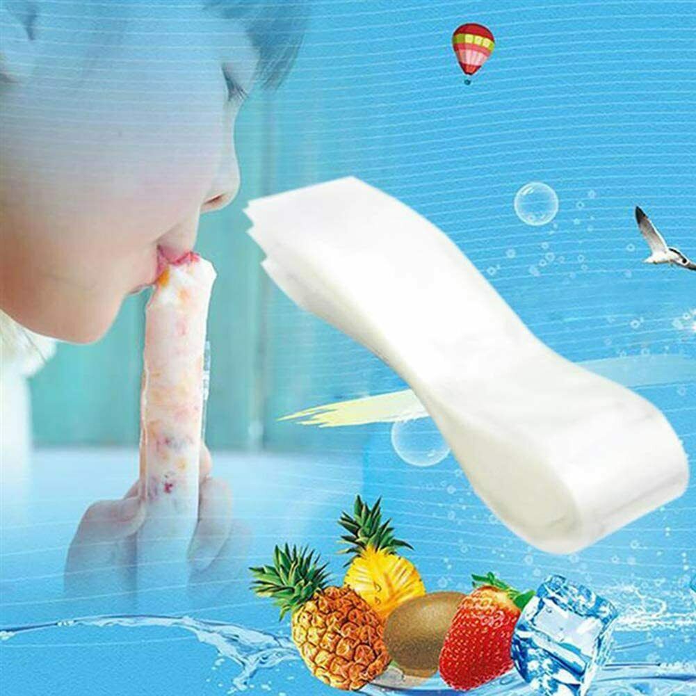160/200Pcs Disposable Popsicle Molds Pouches Clear Ice Pop Bags with Funnel DIY - Fresh Stock Dated February 2026