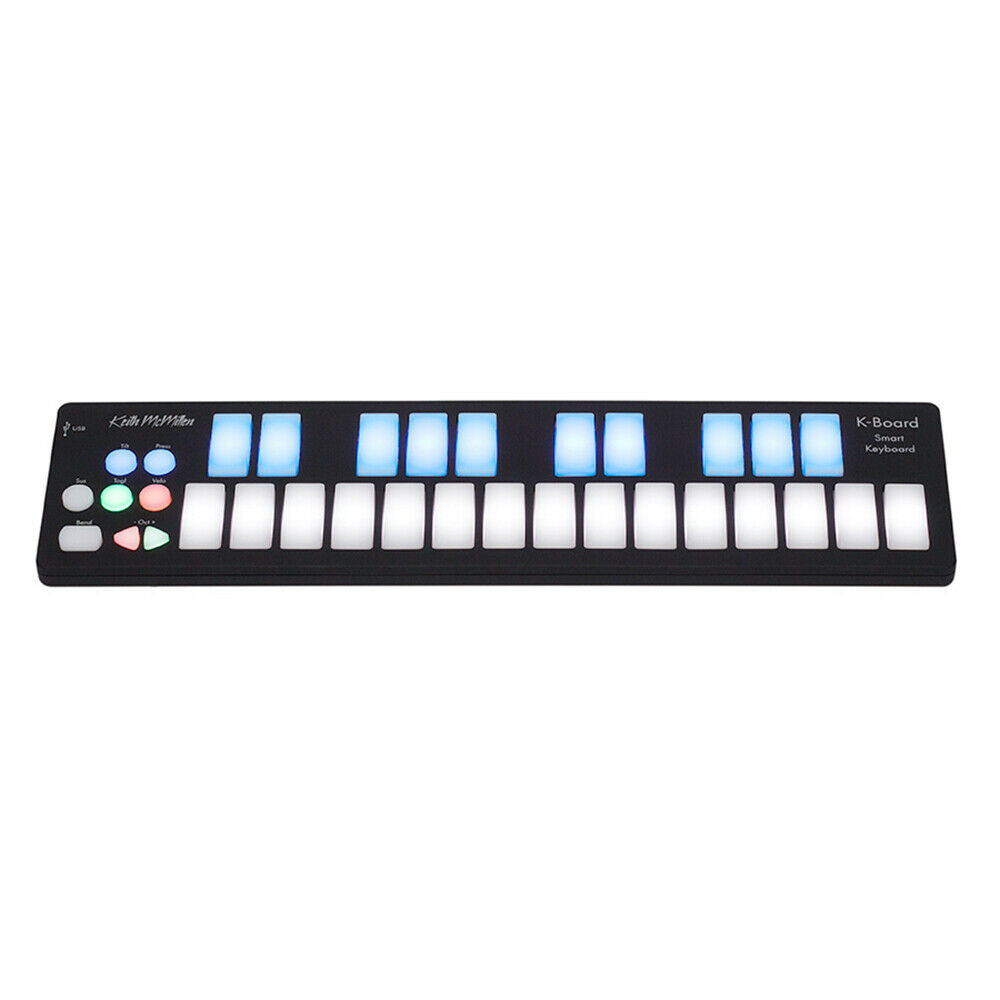 Keith McMillen Instruments K-Board USB MIDI Portable Travel Producer Keyboard - Fresh Stock Dated December 2025
