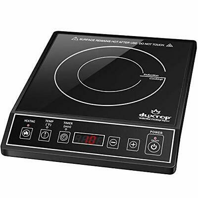 1800W Portable Induction Cooktop Countertop Burner 9100MC/BT-M20B Black - Fresh Stock Dated February 2026