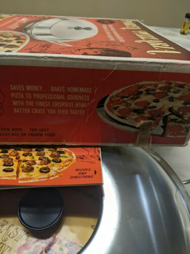 VINTAGE MIRRO ALUMINUM PORTA PIZZARIA HOT PLATE CAMP STOVE PIZZA PLATE UNUSED - Fresh Stock Dated February 2026