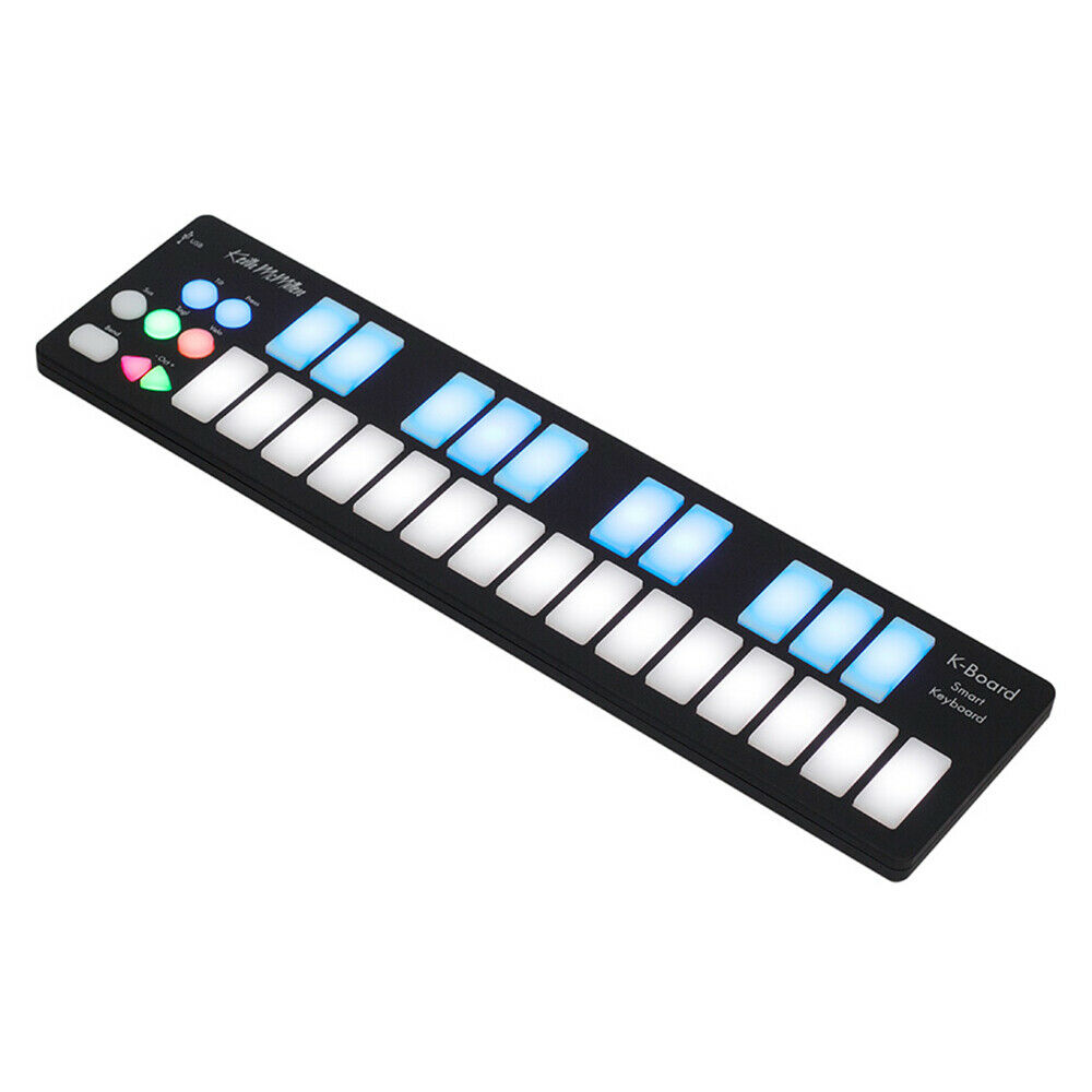 Keith McMillen Instruments K-Board USB MIDI Portable Travel Producer Keyboard - Fresh Stock Dated December 2025