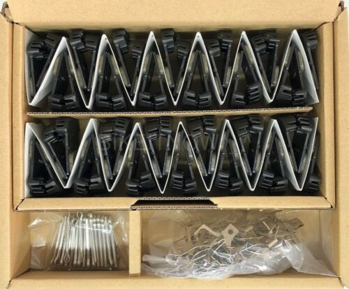 1 Pair Shimano XTR BR-M9000 Resin Pad J03A+Spring w/Fin Cooling Fin Ice Tec - Fresh Stock Dated December 2025